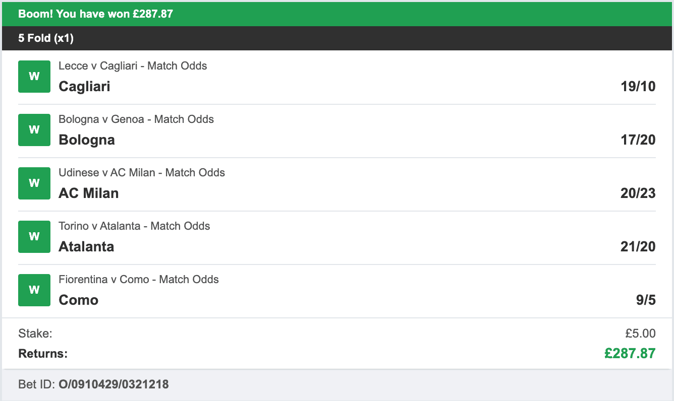 The Italia Job - Winner Multi - 2025-09-21