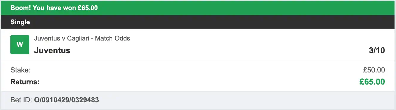 The Italia Job - Winner 2 - 2025-11-30